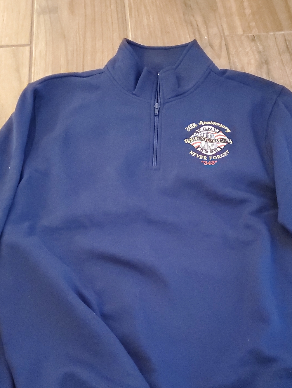 Sport-Tek Navy Blue Quarter-Zip Pullover